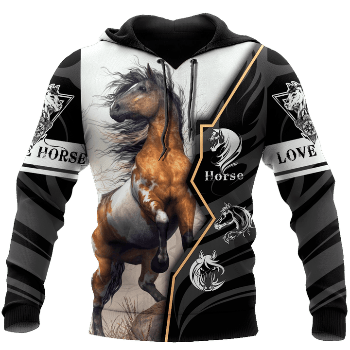Beautiful Horse 3D All Over Printed shirt for Men and Women Pi040104