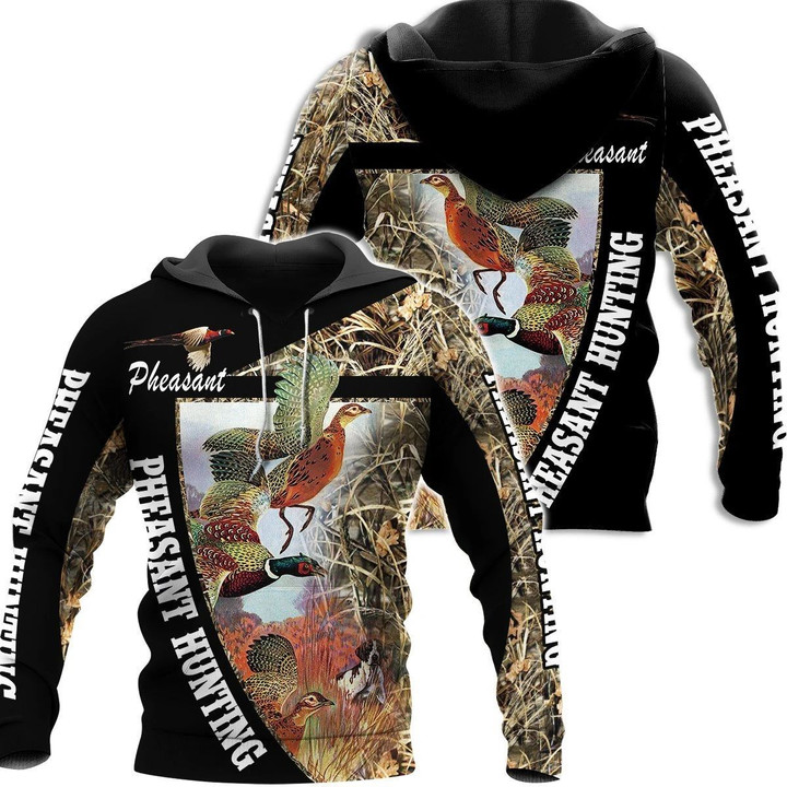 Pheasant Hunting 3D All Over Printed Shirts For Men And Women MP984-Apparel-MP-Hoodie-S-Vibe Cosy™