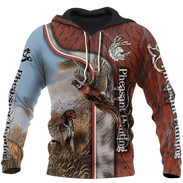 Pheasant Hunting 3D All Over Printed Shirts For Men And Women JJ100101-Apparel-MP-Hoodie-S-Vibe Cosy™