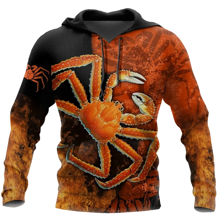 Alaska king crab fishing on fire 3d printing for men and women TR090101 - Amaze Style™-Apparel
