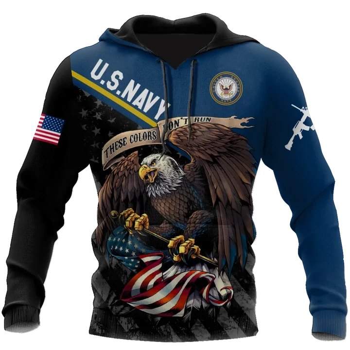 US Navy 3D All Over Printed Shirts For Men And Women Proud Military