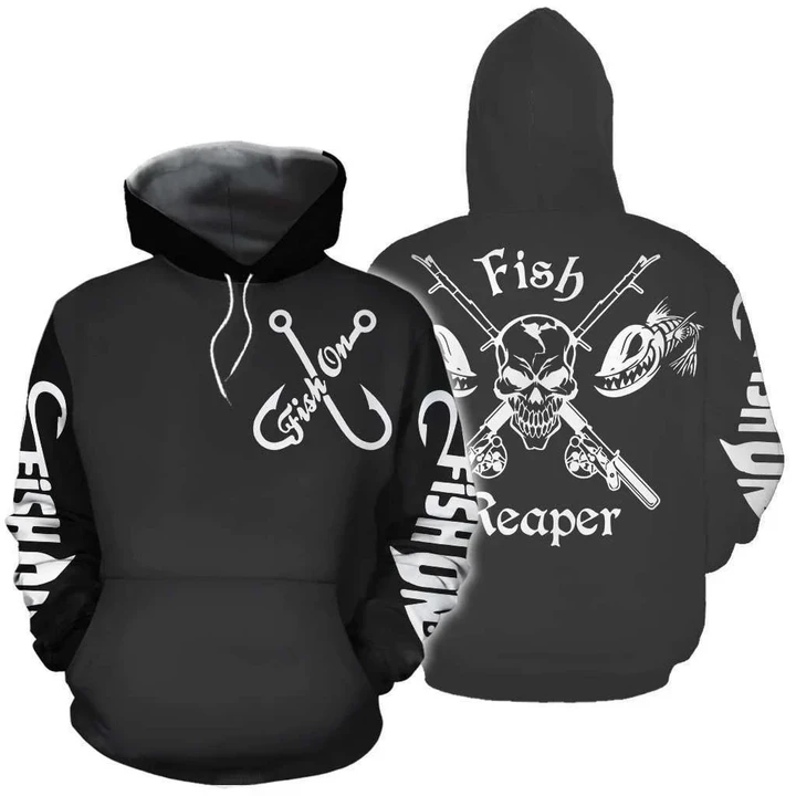 FISHING REAPER 3D ALL OVER PRINTED SHIRTS HC4403 - Amaze Style™-Apparel