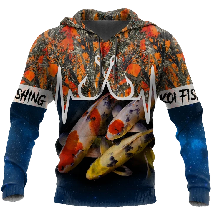 Koi Fishing Camo 3D all over printing shirts for men and women TR110203 - Amaze Style™-Apparel