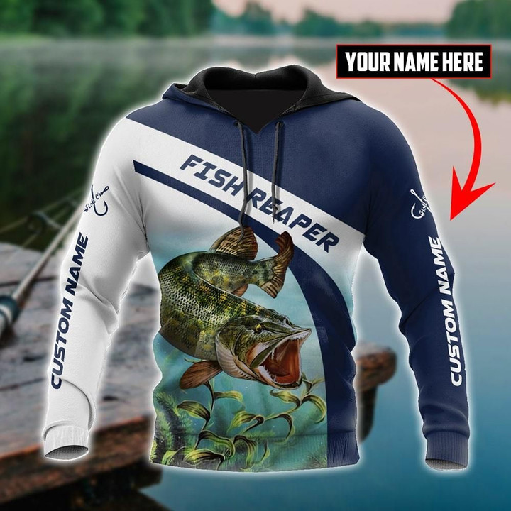 Custom name Northern Pike fishing design 3d print shirts