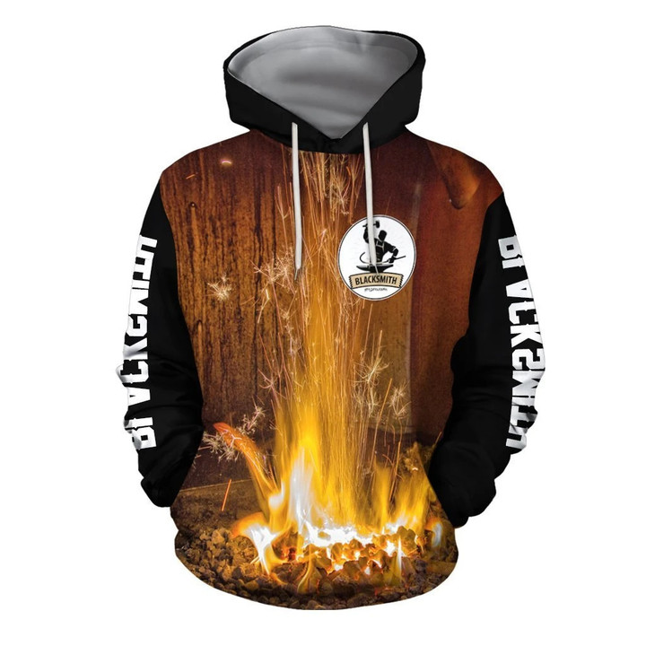 3D All Over Blacksmith Hoodie