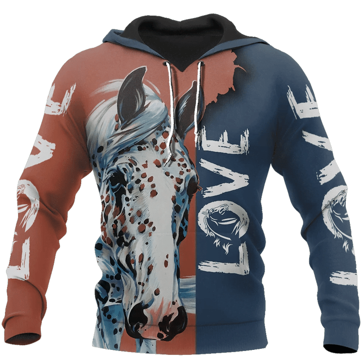 Appaloosa Horse 3D All Over Printed Shirt for Men and Women JJ1614-Apparel-MP-Hoodie-S-Vibe Cosy™