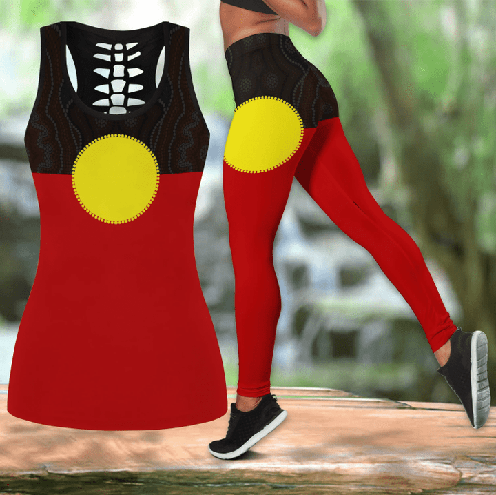 Aboriginal Combo Tank + Legging MP628-Apparel-MP-S-S-Vibe Cosy™