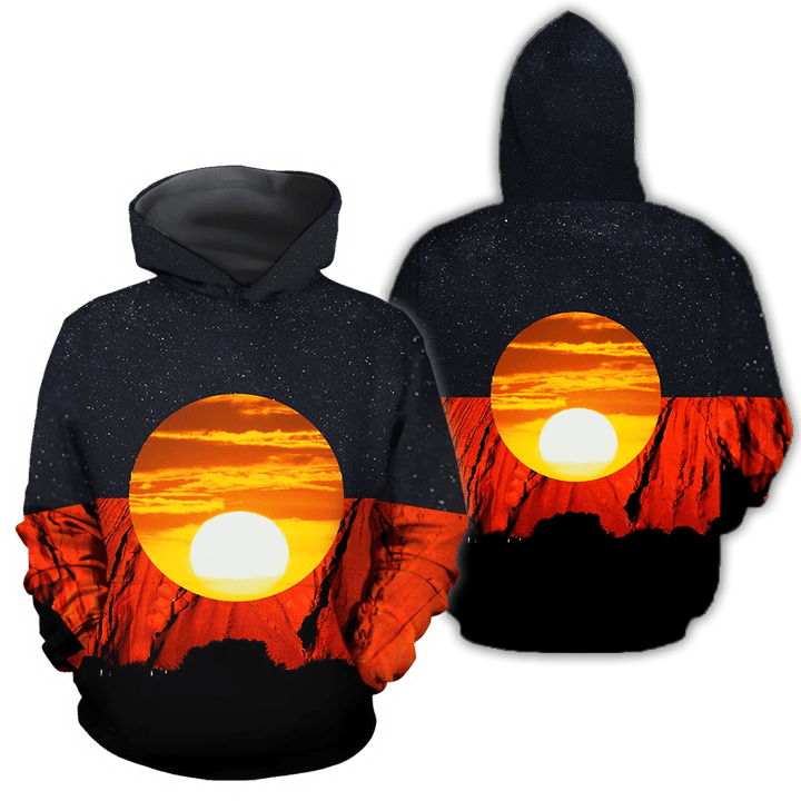 Australia Aborigina Flag 3D All Over Printed Hoodie Shirts MP040401-Apparel-MP-Hoodie-S-Vibe Cosy™