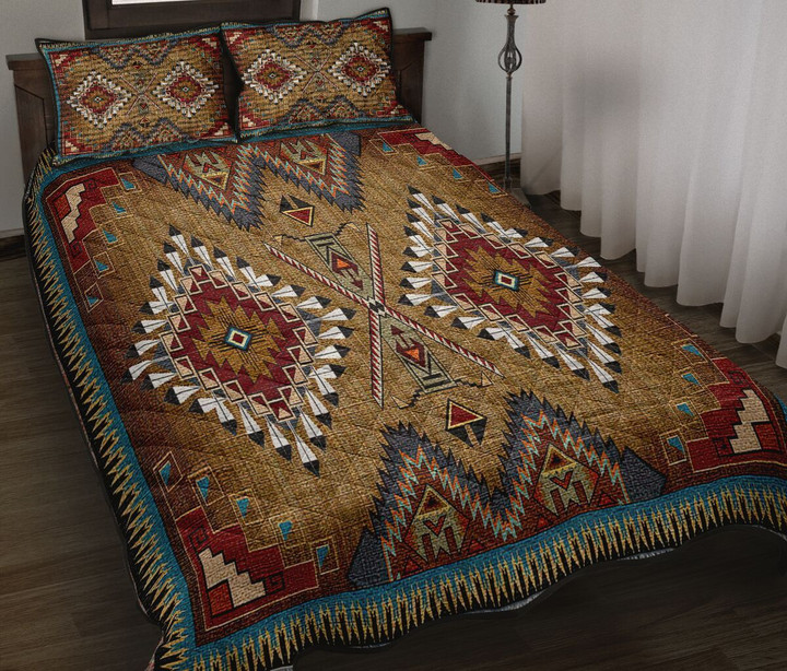 Native American Pow Wow Quilt Bedding Set Pi200501S1-Quilt-MP-Twin-Vibe Cosy™