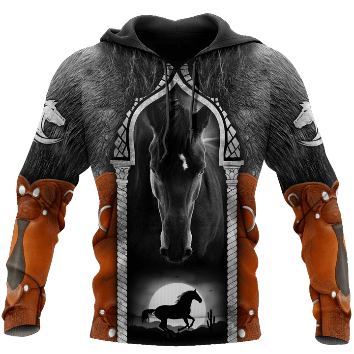 Beautiful Horse 3D All Over Printed shirt for Men and Women Pi080101-Apparel-MP-Hoodie-S-Vibe Cosy™