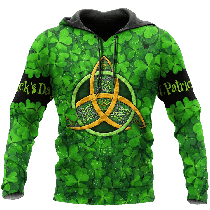 Happy St Patrick's Day Irish Hoodie T-Shirt Sweatshirt for Men and Women Pi170202-Apparel-NM-Hoodie-S-Vibe Cosy™
