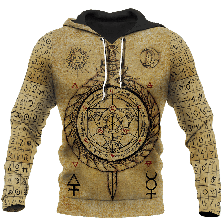 Alchemy 3D All Over Printed Shirts Hoodie JJ020101CHV