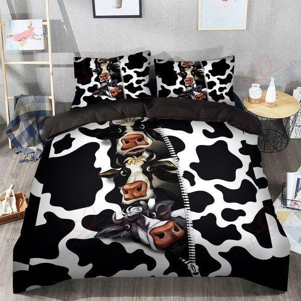 Tmarc Tee Cow Milk Bedding Set-HP