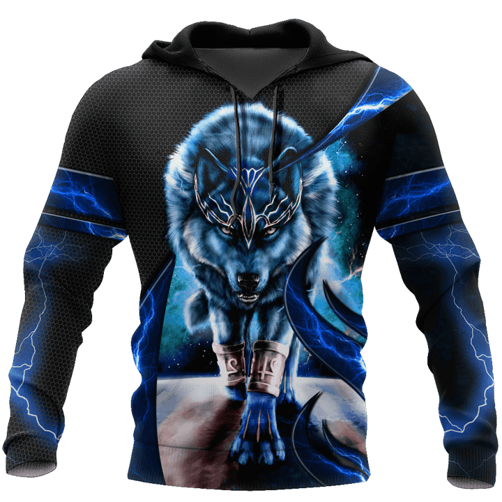 Tmarc Tee Blue Thunder Wolf Shirts For Men and Women HAC