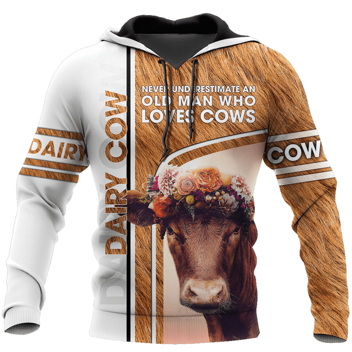 Tmarc Tee Cow d hoodie shirt for men and women DD