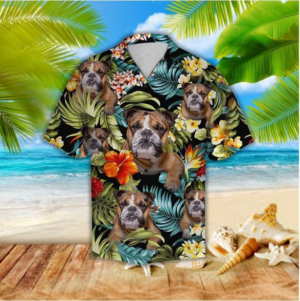 Awesome Bulldogs Combo Hawaii AM072035 - LAM-Apparel-LAM-Hawaii Shirt-S-Vibe Cosy™