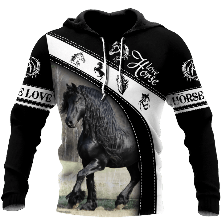 Tmarc Tee Black Horse Shirts