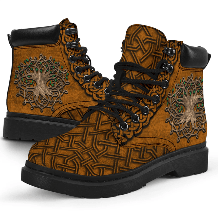Tmarc Tee Celtic Tree Of Life Classic Boots For Men And Women TN