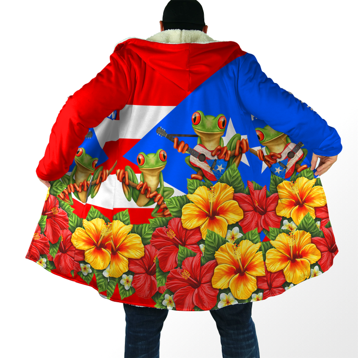 Tmarc Tee Customize Name Puerto Rico Cloak For Men And Women MH.S