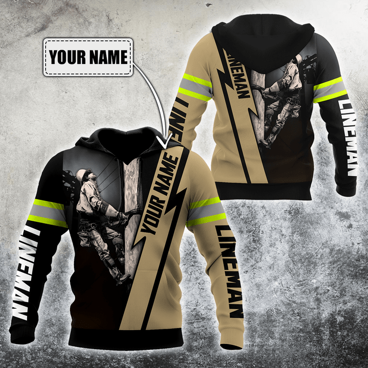 Tmarc Tee Customize Name Electrician Hoodie For Men And Women MH