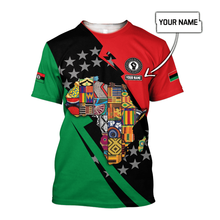 Juneteenth Tmarc Tee Custom Name African American Unisex Shirts