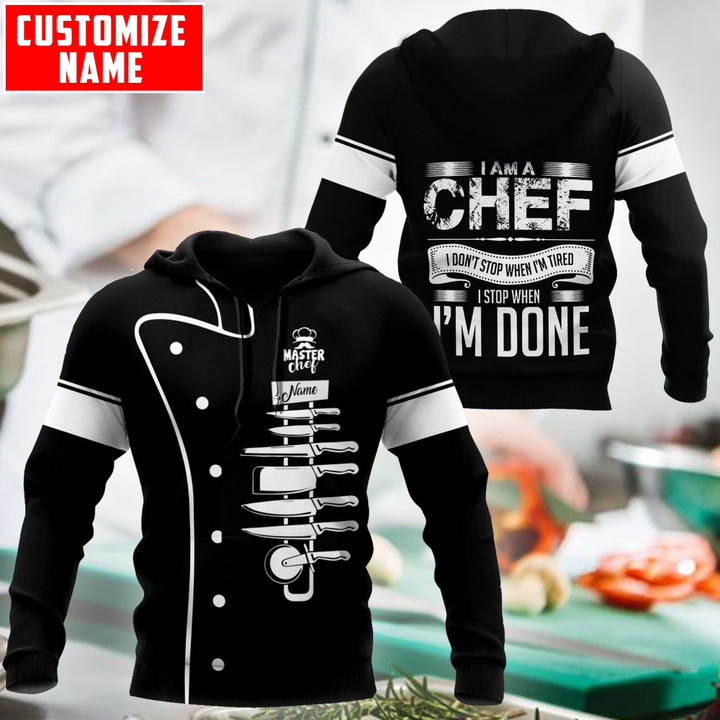 Tmarc Tee Custom Name Master Chef Unisex Shirts