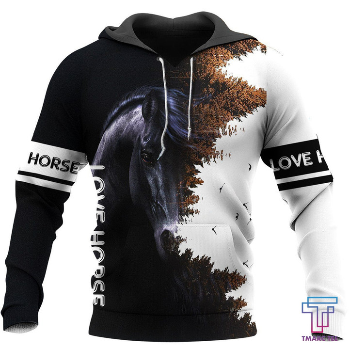 Love Horse 3D All over print for Men and Women shirt HR24 - Amaze Style™-Apparel