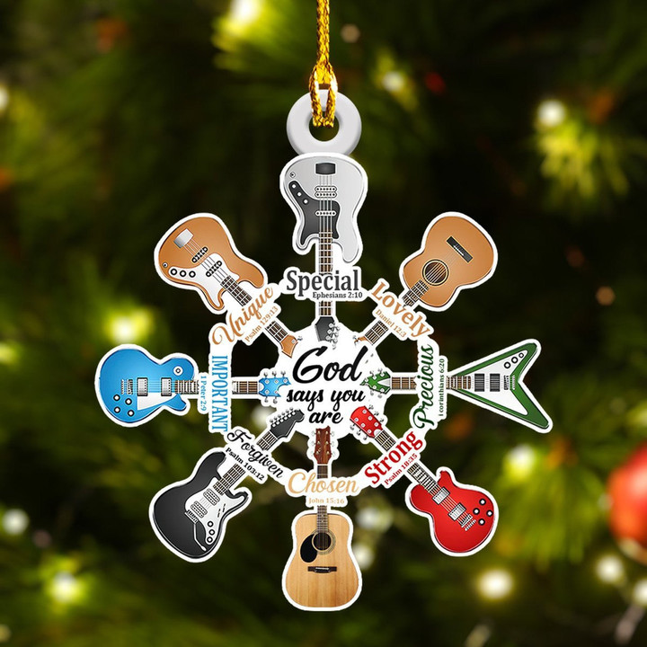 Tmarc Tee Christmas Music Ornament