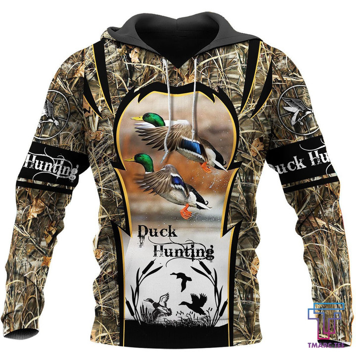 Mallard Duck Hunting 3D All Over Printed Shirts for Men and Women TT221002 - Amaze Style™-Apparel