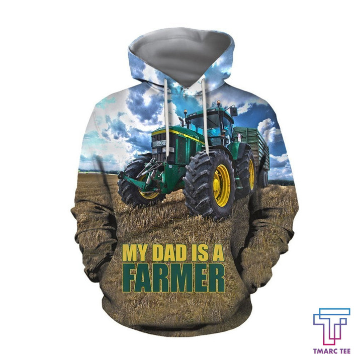 My Dad Is a Farm Hoodie - Amaze Style™-Apparel