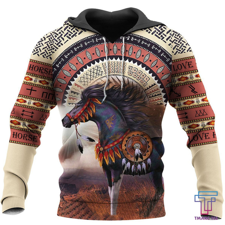 Love Horse 3D All over print for Men and Women shirt HR22 - Amaze Style™-Apparel