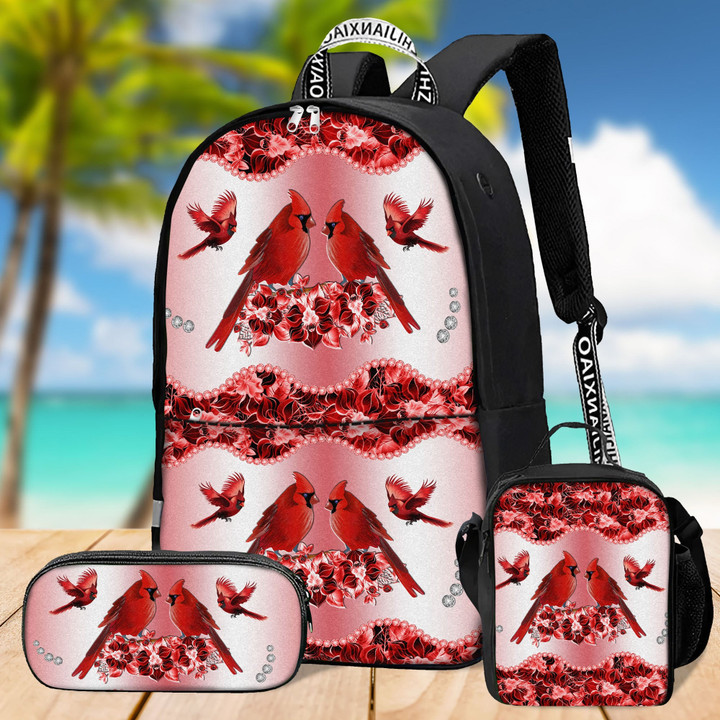 Tmarc Tee Cardinal D Design Printed Backpack