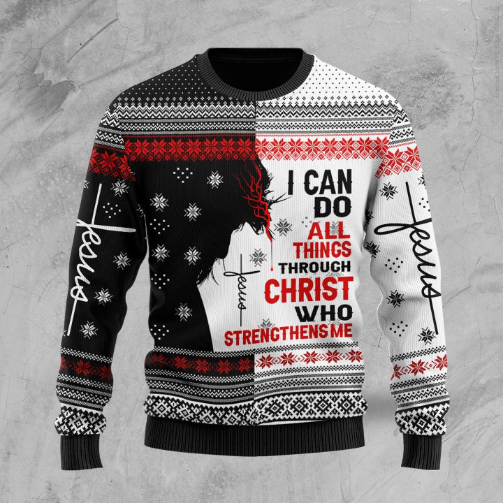 Tmarc Tee Jesus Knitted Sweater