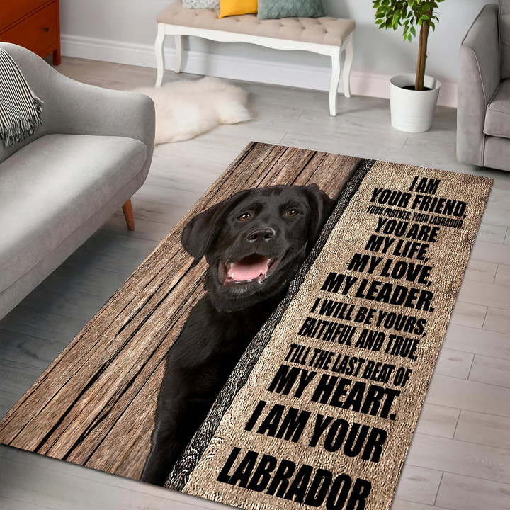 Tmarc Tee Labrador - Your Friend Rug Full Size -LAM