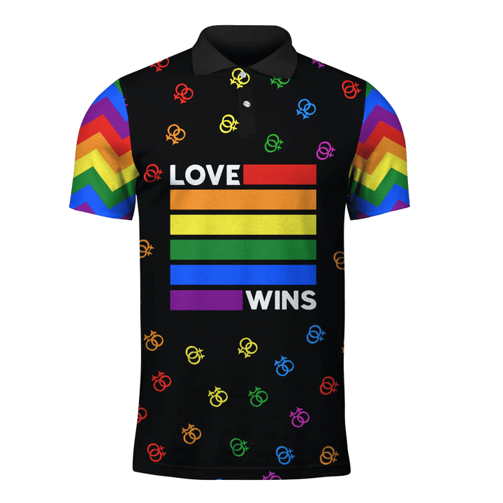 Tmarc Tee LGBT Pride Love Is Wins 3D Unisex Shirt