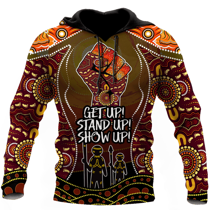 Tmarc Tee Naidoc Week 2022 Aboriginal Indigenous Get Up! Stand Up! Show Up! Unisex Shirts