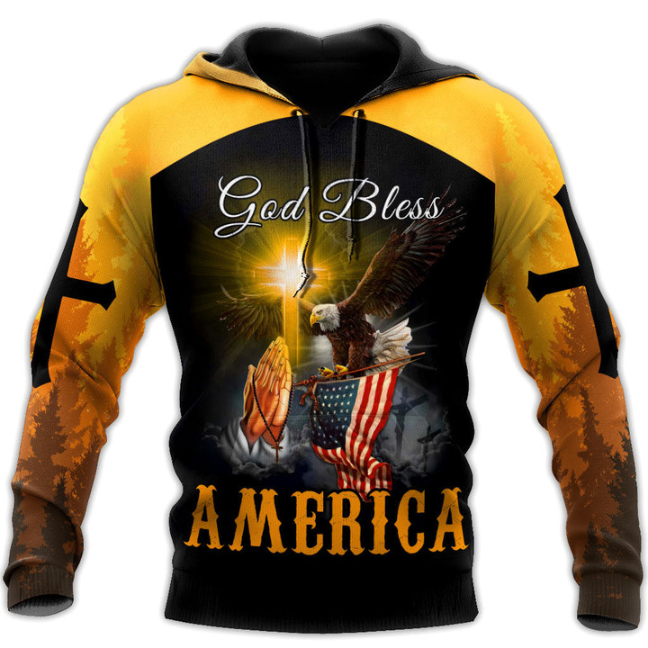 Tmarc Tee God Bless American Unisex Shirts NTN15092203