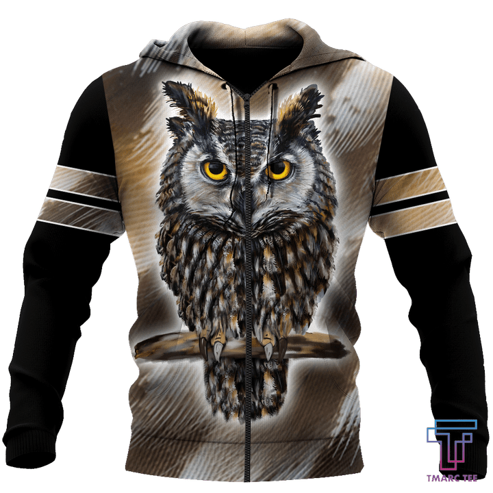 Owl 3d hoodie shirt for men and women QB05162001 - Amaze Style™-Apparel