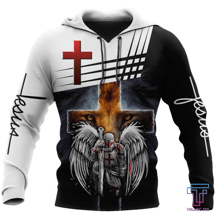 Knight of Christ Jesus 3D All Over Printed Shirts For Men and Women AM220402 - Amaze Style™-Apparel
