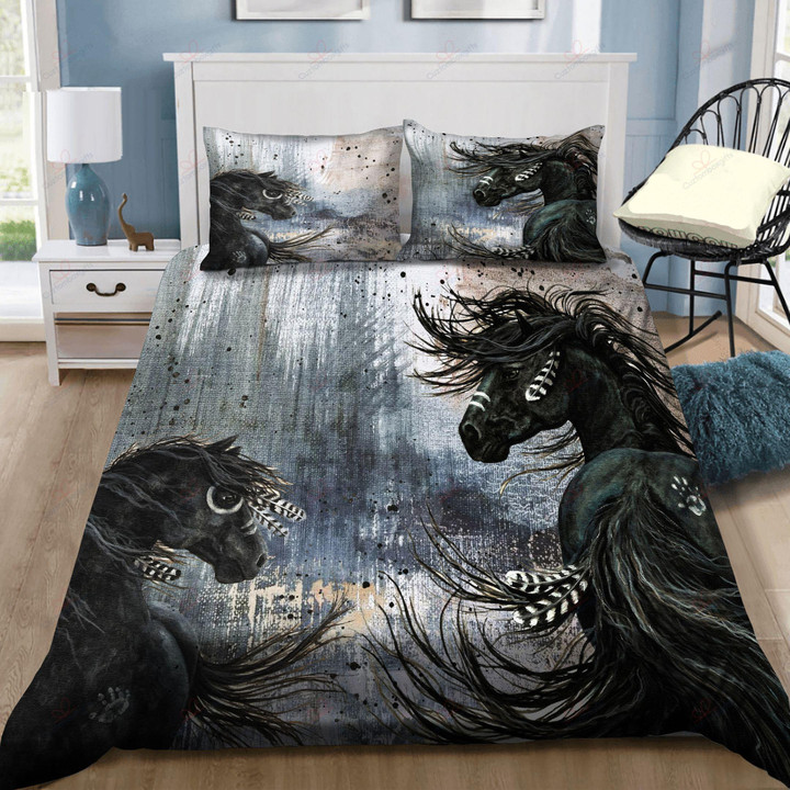 Tmarc Tee Native Horse Painting Bedding Set
