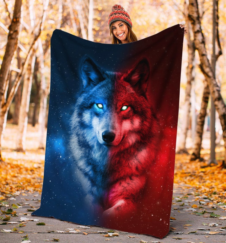 Tmarc Tee Wolf Blanket
