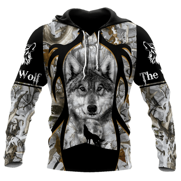 Tmarc Tee Wolf D All Over Print Hoodie T Shirt For Men and Women Pi