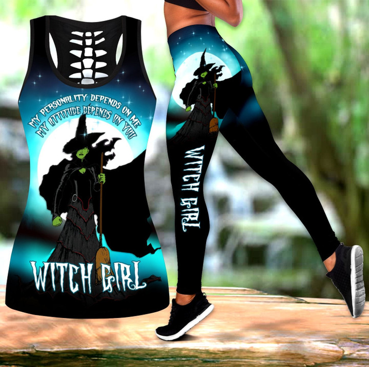 Tmarc Tee Witch Girl Combo Outfit S
