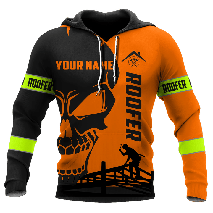 Tmarc Tee Orange Roofer Man Shirts For Men