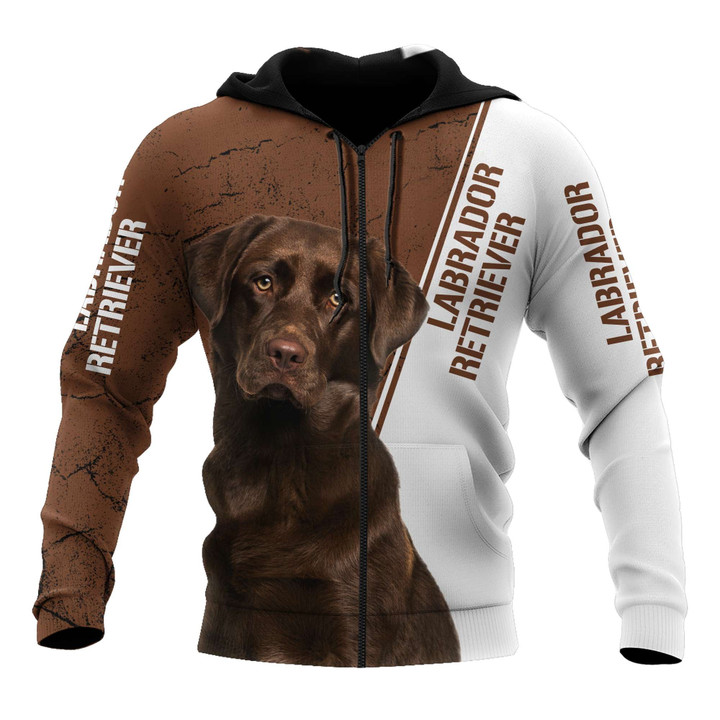 Tmarc Tee Premium Love Dog Chocolate Labrador Retriever Unisex Shirts
