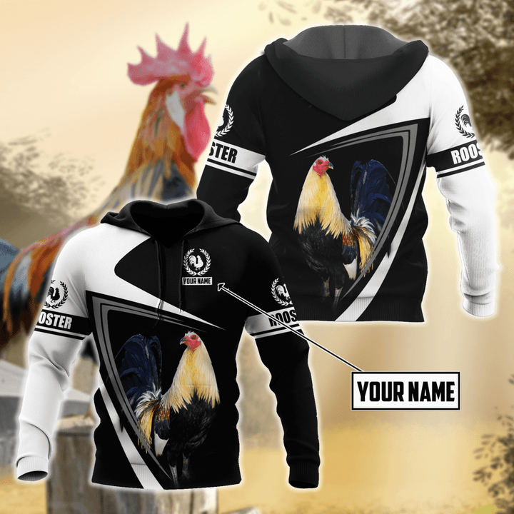 Tmarc Tee Personalized Rooster Printed Unisex Shirts DA