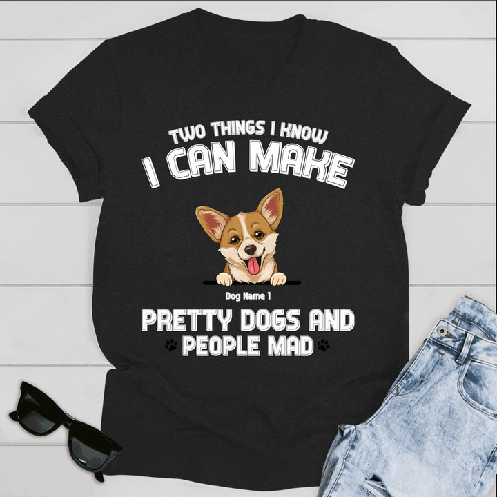 Tmarc Tee Personalized T-shirt I Can Make Pretty Dogs