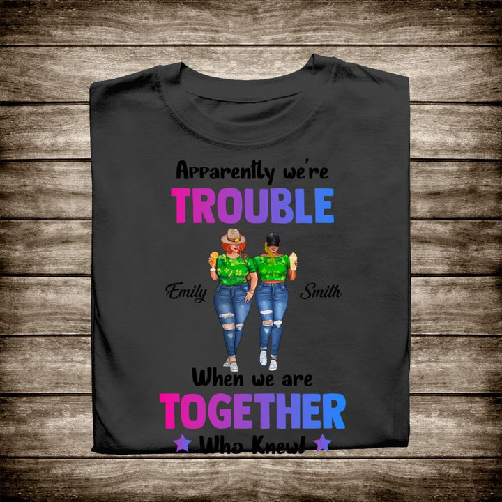Tmarc Tee Personalized Irish Saint Patrick Day Curvy Girl T-shirt XT