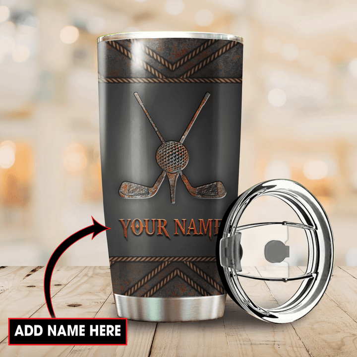 Tmarc Tee Personalized Golf Stainless Steel Tumbler