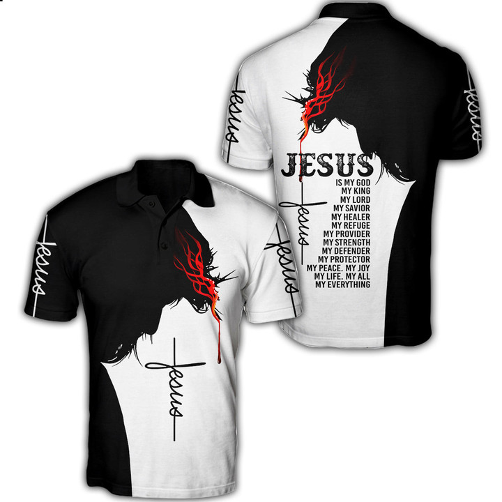 Tmarc Tee Premium Christian Jesus TT Polo Shirt